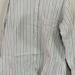 Chaps Men's Multicolor Striped Button Down Shirt